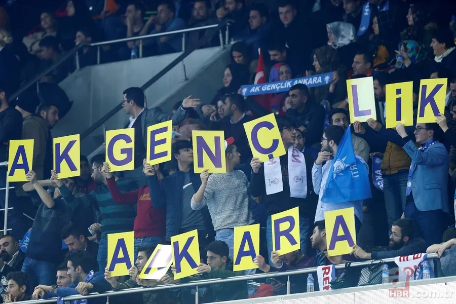 Başkan Erdoğan'a Ankara'da coşkulu karşılama 7