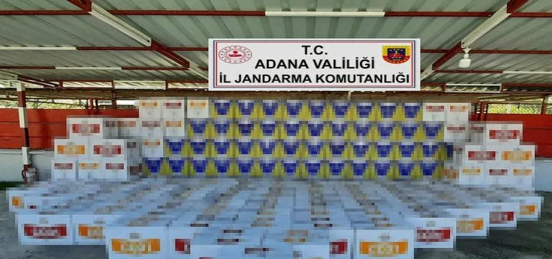 Adana’da kaçakçılıkla mücadele: 2 milyon 800 bin makaron ele geçirildi