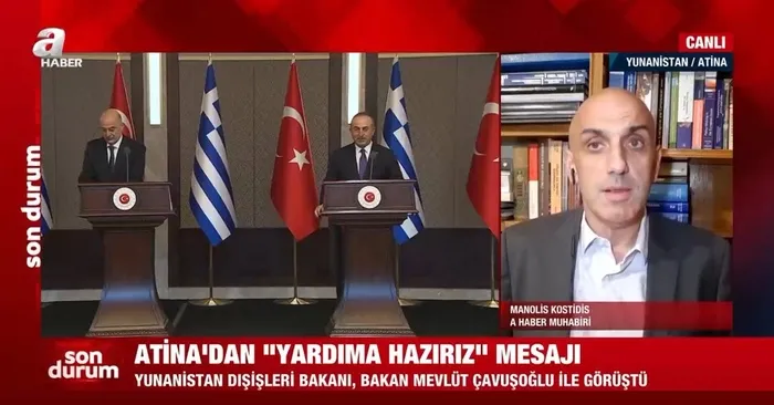 Orman yangınları sonrası Yunanistan'dan Türkiye'ye mesaj - 1