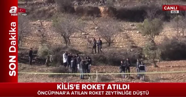 Afrin'den Kilis'e roket atıldı - 1