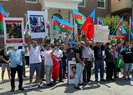 Azerbaycan Türklerinden Ermenistan’a protesto