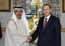 Başkan Erdoğan, BAE Prensi ile görüştü