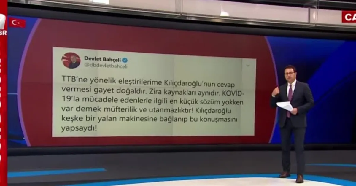 MHP Genel Başkanı Devlet Bahçeli'den Kemal Kılıçdaroğlu'na flaş "Türk Tabipleri Birliği" yanıtı