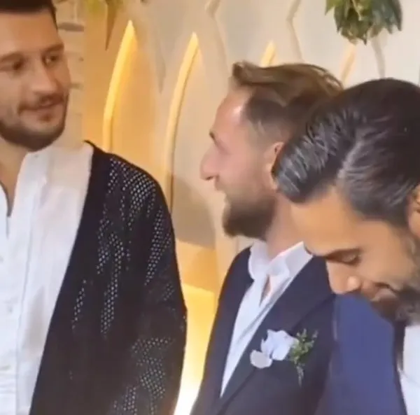 Kadir Doğulu’nun hareketleri dalga konusu oldu! Uraz Kaygılaroğlu ve damat kendisini zor tuttu