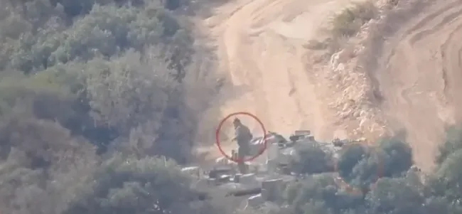 Hizbullah İsrail tankını vurdu! Lübnan-İsrail sınırında merkava tipi iki tank hedef alındı