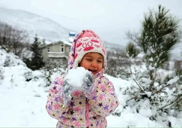 Samsun'da kar yağışı etkili oldu