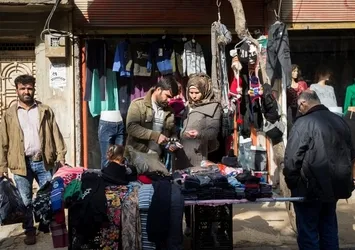 Afrin'de terör örgütünün izleri silindi