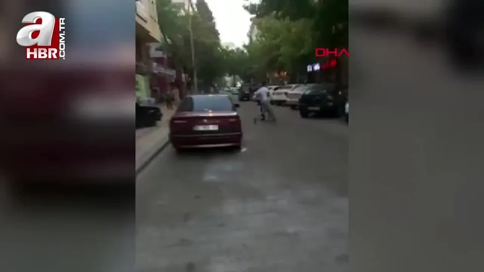 Kahramanmaraş’ta, silahlı kavga kamerada