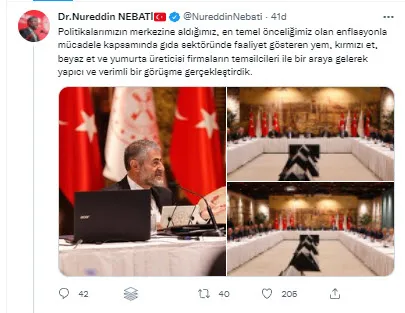 Son dakika: Enflasyona karşı seferberlik! Hazine ve Maliye Bakanı Nureddin Nebati'den 30 sektör temsilcisiyle zirve - 5