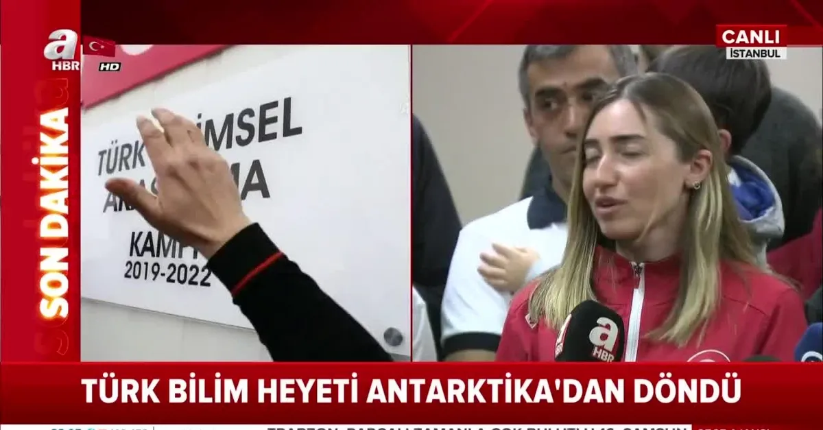 Türk Bilim Heyeti Antarktika'dan yurda döndü