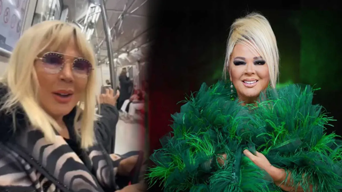 Safiye Soyman'ın metro paylaşımı olay oldu! "Ne kadar rahatmış"