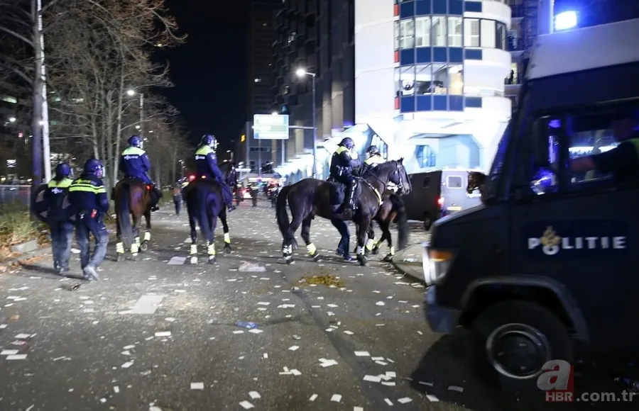 Hollanda'da Türk vatandaşlarına polis köpekleriyle müdahale 9