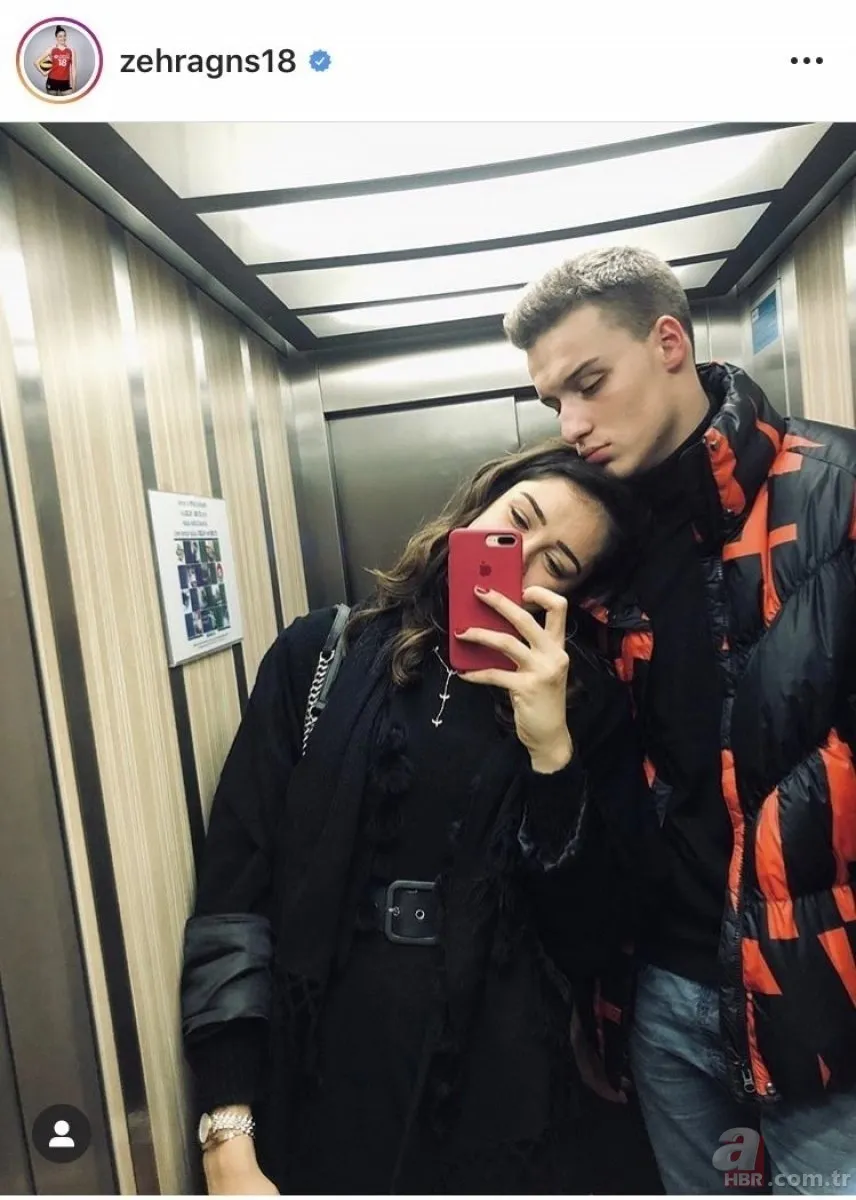 Voleybolcu Zehra Güneş'in sevgilisi ortaya çıktı! Aşk iddiaları doğrulandı 12