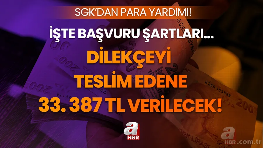 Dilekçeyi verene en az 33.387 TL ödenecek! SGK'dan 90 gün şartıyla para yardımı! İşte başvuru detayları... 1