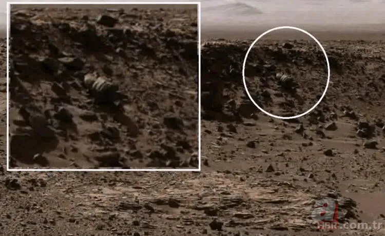NASA aracının yakınında bulundu! Mars'ta dehşete düşüren keşif... 2