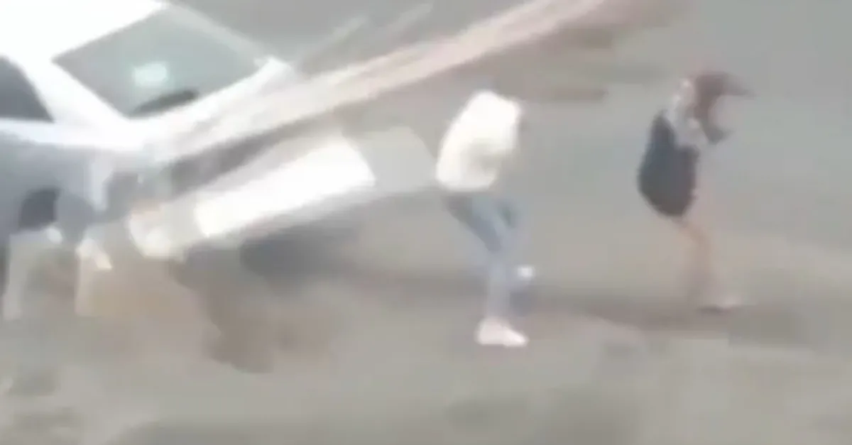 Ölümden döndüler! Dehşet anları kamerada! Tayfun savaş alanına çevirdi