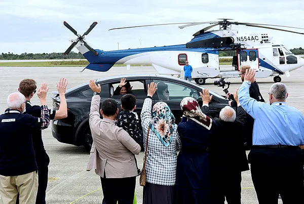 Türkiye uzaya çıkıyor | Tarihi yolculuk başladı... İlk Türk astronot Alper Gezeravcı'yı taşıyan roket göklerde - 8