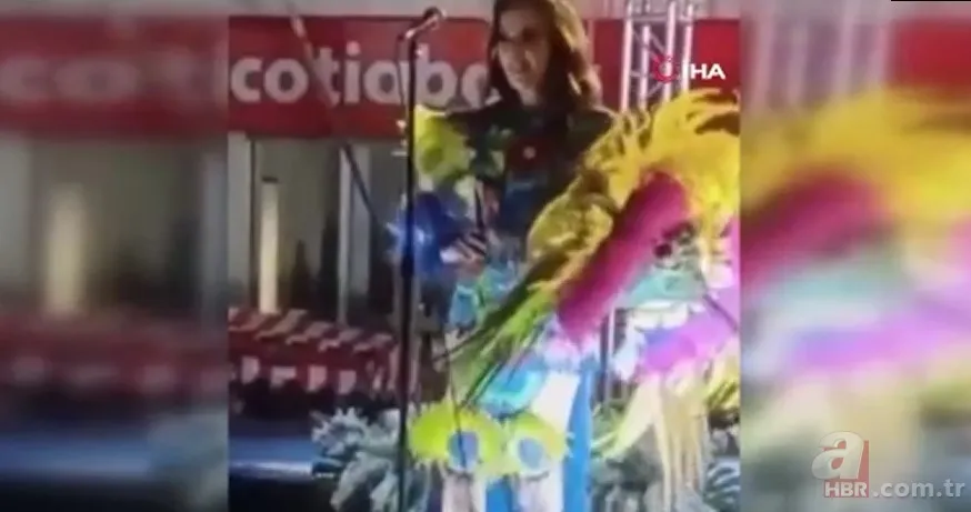 Güzellik yarışmasında Andrea Granados Victor isimli yarışmacı çarpıldı 4