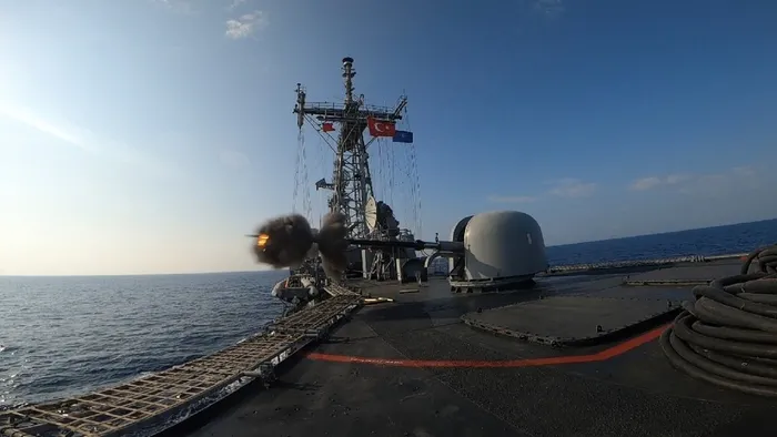 MSB duyurdu: TCG GÖKÇEADA fırkateynimiz hedefi başarıyla vurdu - 1