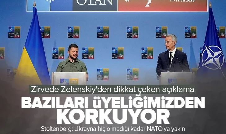 Zelenskiy’den NATO Zirvesi’nde flaş açıklamalar