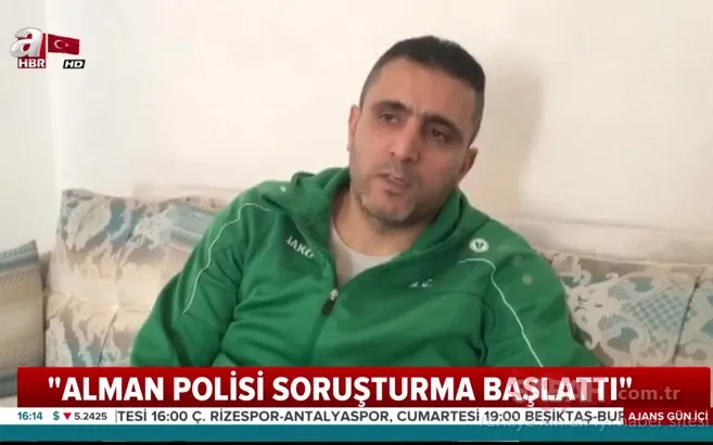 Almanya'da FETÖ'cülerin bıçakladıkları Savaş Çelik A Haber'e konuştu
