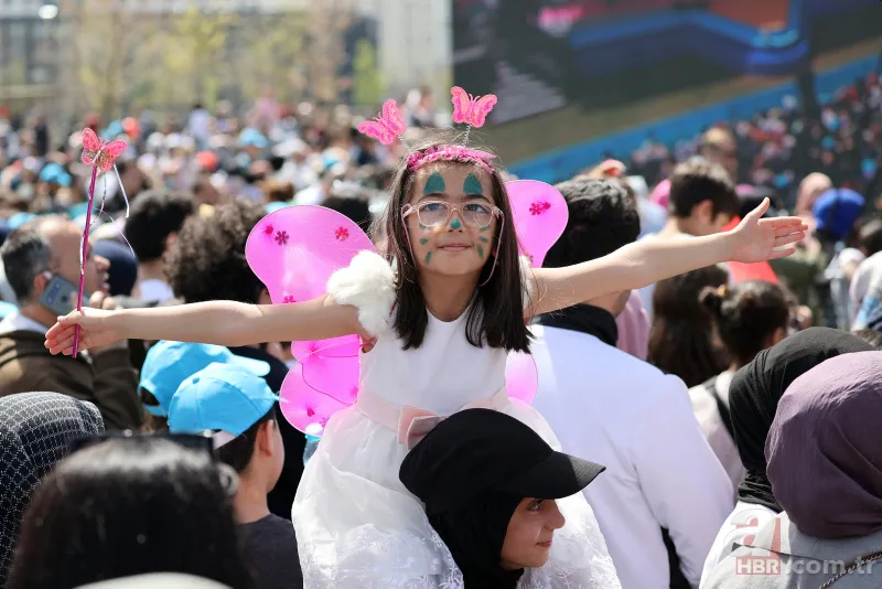 Başkan Recep Tayyip Erdoğan'dan 23 Nisan şenliğinde önemli açıklamalar 24