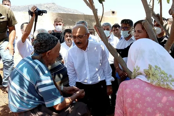 Başkan Erdoğan'dan yangında evi zarar gören Süleyman Dede'ye telefon - 2