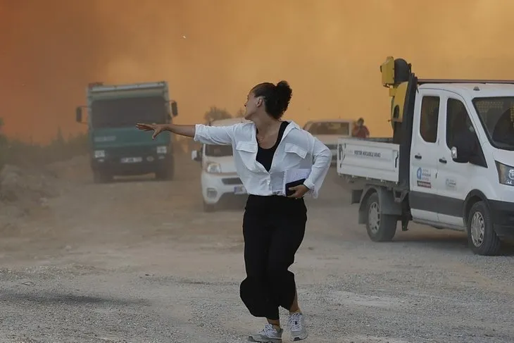 Manavgat’taki orman yangınında sabotaj iddiası! ’Koyu elbiseli iki kişi gördük’