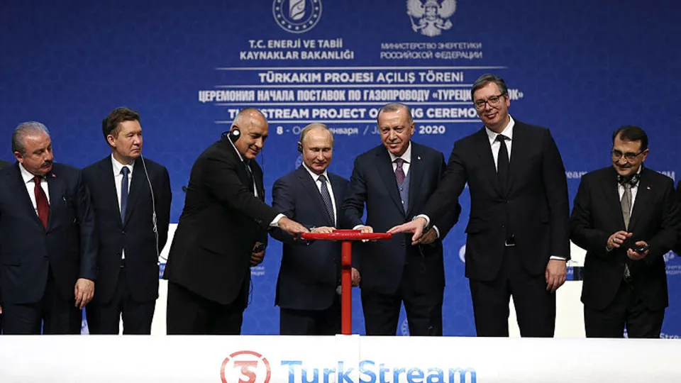 TürkAkım doğal gaz boru hattı açıldı! İşte tarihi kareler
