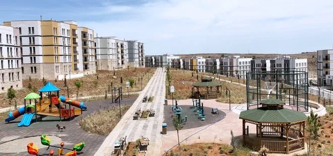 Şanlıurfa Karaköprü’deki afet konutları tamamlandı!