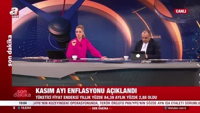 Kasım ayı enflasyonu açıklandı