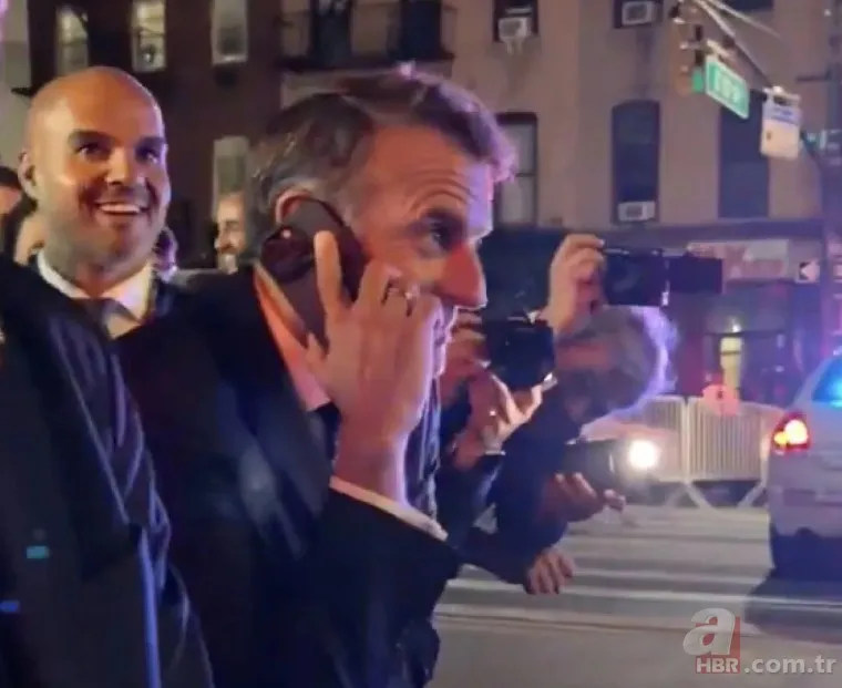 Macron'un New York'ta zorlu anları! Polis durdurdu: Sıkışınca Trump'ı aradı 1