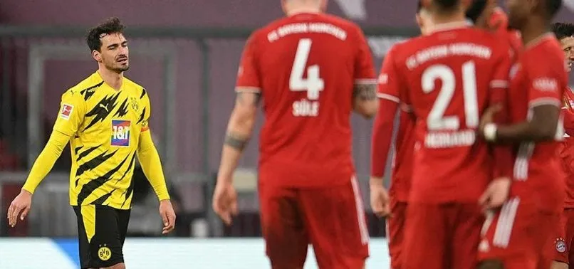 Bayern Münih: 4 - Borussia Dortmund: 2 MAÇ SONU! Bundesliga’da dev maç Bayern’in!