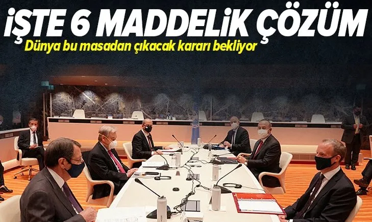 Rum tarafı yine çözümsüzlük peşinde! Ersin Tatar 6 maddelik çözüm önerisini sundu