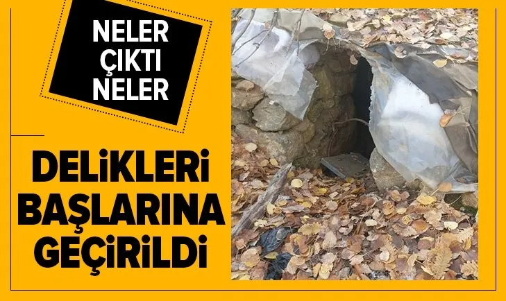 Bingöl’de terör örgütüne ait depo ve sığınaklarda 135 kilogram toz esrar ele geçirildi