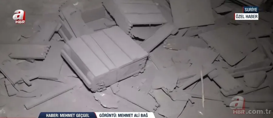 A Haber Suriye'deki o dev mühimmat deposunu görüntüledi! İşte dağın altında cephanelik 4