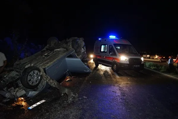 1660855948805.jpg Kastamonu'da can pazarı! Karşı şeritten uçarak çok sayıda otomobile çarptı! İşte kaza yerinden görüntüler... - 2