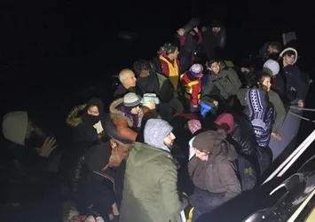 Kuşadası’nda 38 düzensiz göçmen yakalandı