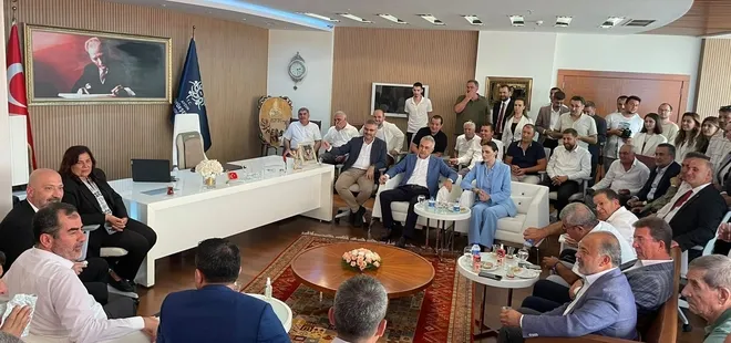 AK Parti heyetinden Aydın Büyükşehir Belediye Başkanı Özlem Çerçioğlu’na destek ziyareti!