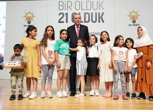 AK Parti 21. Kuruluş Yıl Dönümü: Başkan Erdoğan’ın konuşması esnasında dikkat çeken anlar