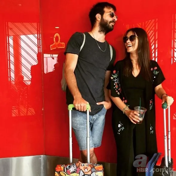 Hande Soral ve nişanlısı nikahtan önce balayına çıktı 1