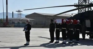 Şehit Nişan’ın naaşı memleketi uğurlandı