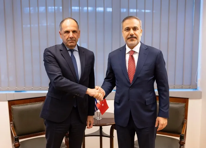 bakan-fidandan-diplomasi-trafigi-nato-disisleri-zirvesine-katildi-1743707480950.jpg Bakan Fidan, Yunanlı mevkidaşı Yerapetritis ile görüştü / X PAYLAŞIMI