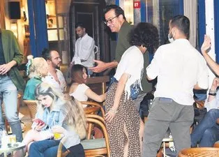 Nehir Erdoğan ve Cem Aydın’ın panik anları! Baş başa görüntülenince masadan atladı