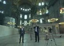 Ayasofya tarihinde bir ilk! Çıplak sesle okunmuş akustik test kaydı yapıldı | Video