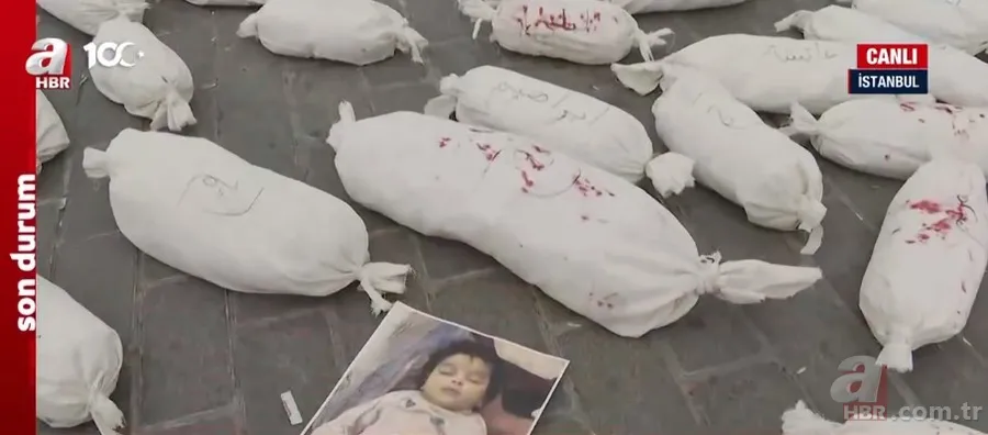 "Şehitlerimize rahmet! Filistin'e destek" mitinginde on binlerce kişi Galata Köprüsü'ne yürüdü 14