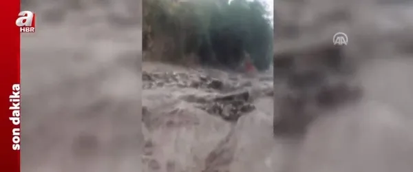 SON DAKİKA | Manisa Saruhanlı'da korkunç görüntü | Sağanak yağış sonrası su baskınları yaşandı - 6