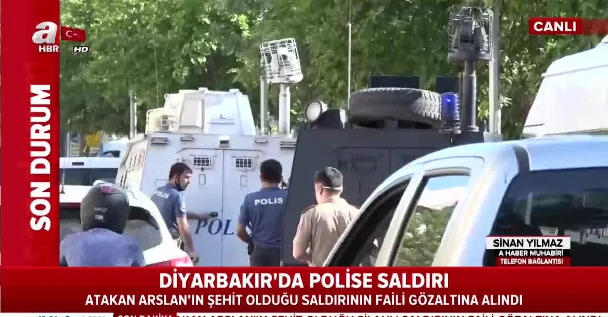Son dakika: Diyarbakır'da polis memuru Atakan Arslan'ı şehit eden saldırgan yakalandı |Video