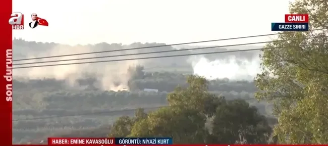 KATİL İsrail’in Gazze katliamında 24. gün | Katliam tanklarına karşı direniş! A Haber bölgede…