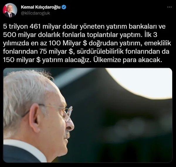 Kılıçdaroğlu riyakarlığı: Dün tefeci dediklerine bugün el açtı! Ülkemize para yağacak dedi tepkilerin ardı arkası kesilmedi: Neler vadettin?